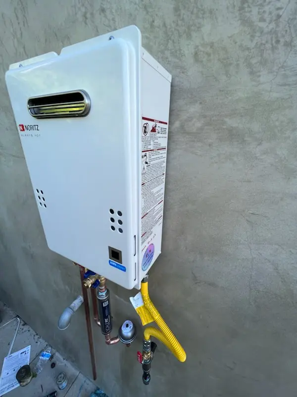 Tankless water heater installation for Marinette homes